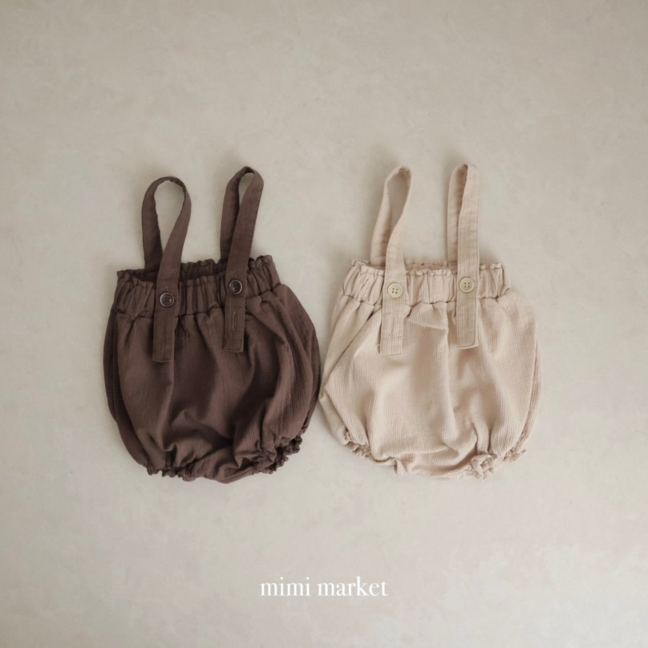 韓國童裝|復古吊帶南瓜褲 MM14