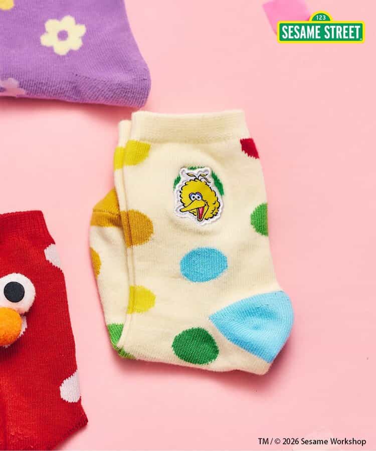 日本童裝|芝麻街朋友襪仔