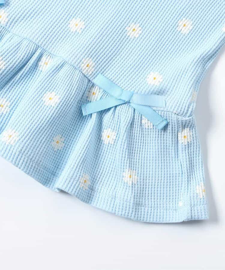 日本童裝|華夫格長袖上衣