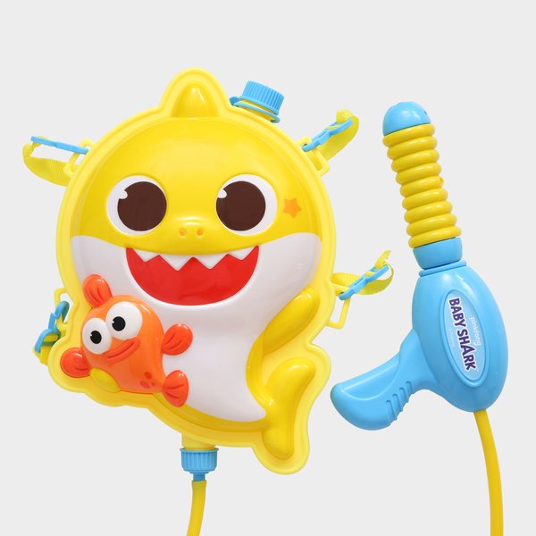 韓國玩具|BabyShark背包式水槍