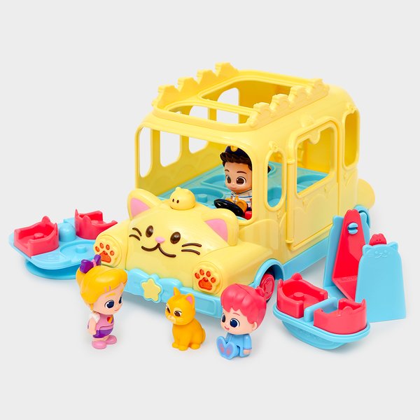 韓國玩具|Bebefinn貓巴士聲光玩具