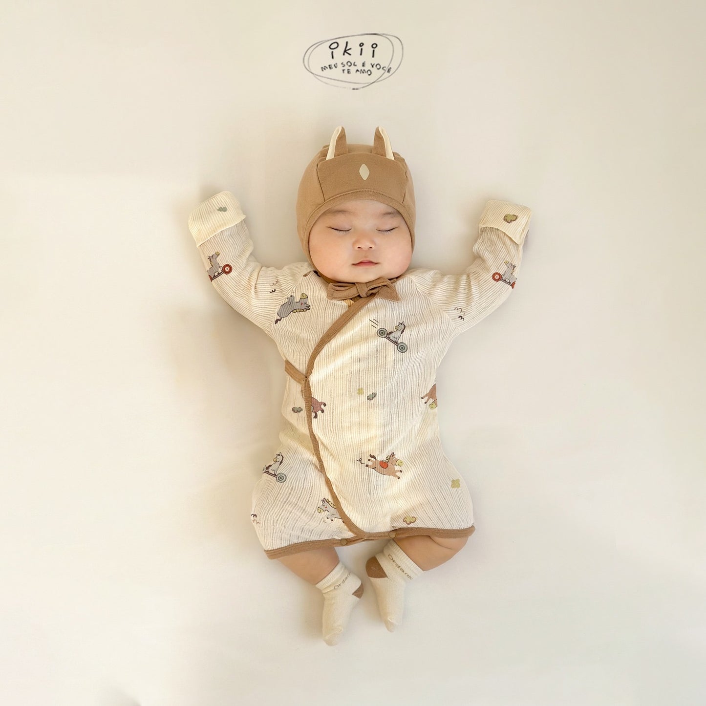 韓國童裝｜馬年初生蝴蝶衣套裝(Kicboard)IK02