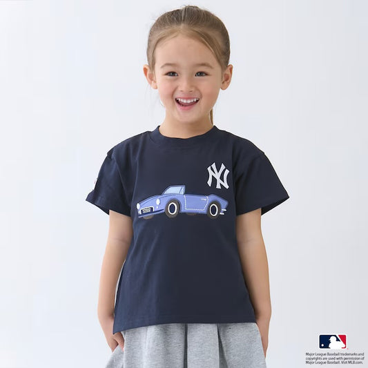 日本童裝｜Petit Main MLB汽車貼花T裇