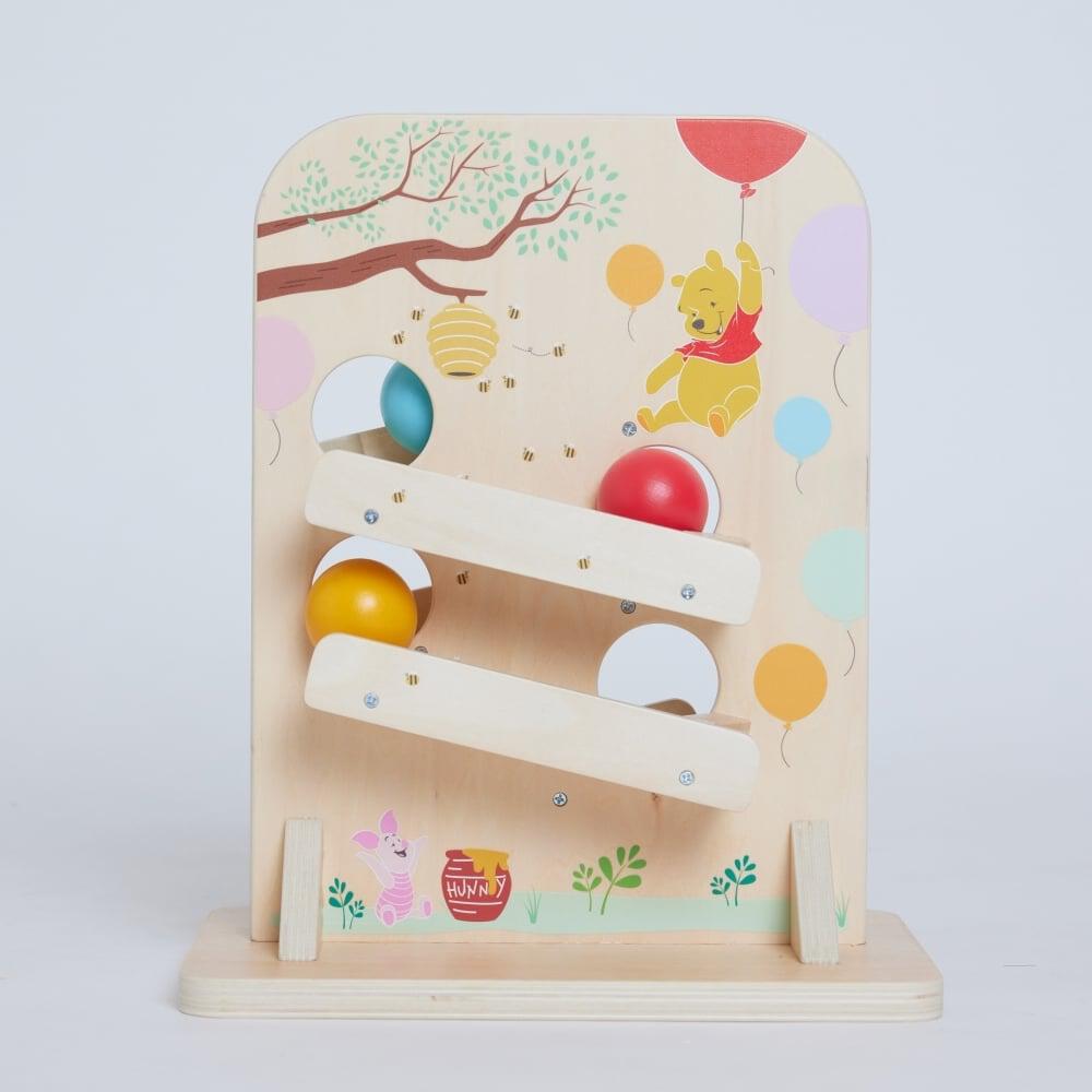 日本玩具｜Disney 小熊維尼滾球斜坡玩具