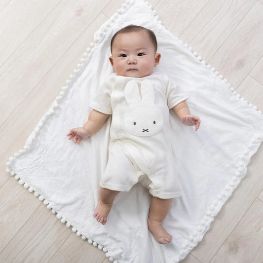 2026春夏新品｜Miffy白色短袖連身衣
