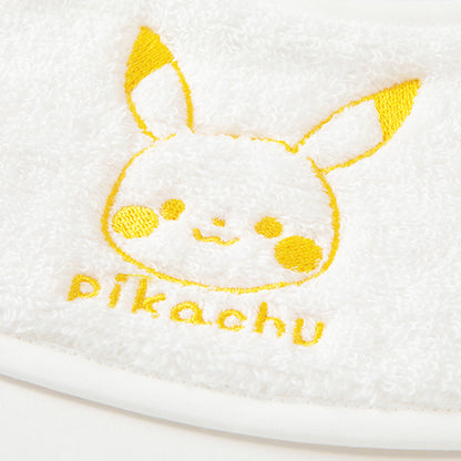 日本製｜Monpoke角色手搖鈴+口水肩套裝￼