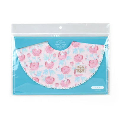 日本直送｜Sanrio Baby 360度圓邊口水肩-Hello Kitty