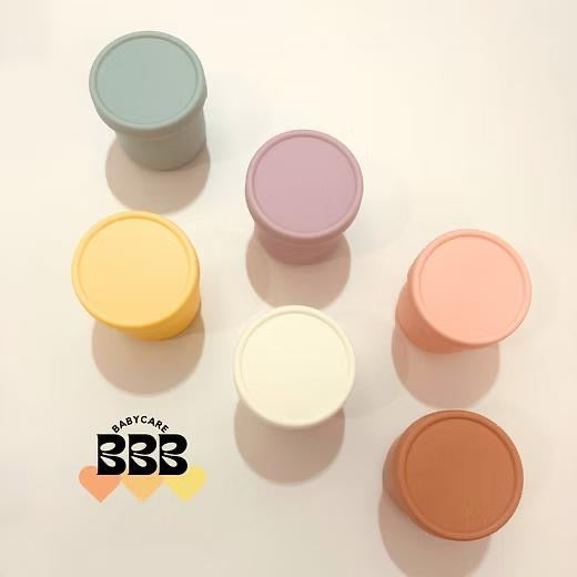 [預購] BBB Babycare寶寶矽膠圓形食物儲存盒