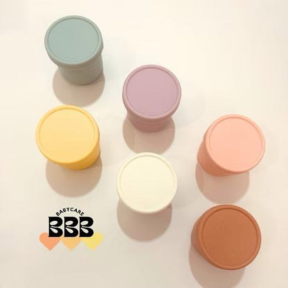 [預購] BBB Babycare寶寶矽膠圓形食物儲存盒