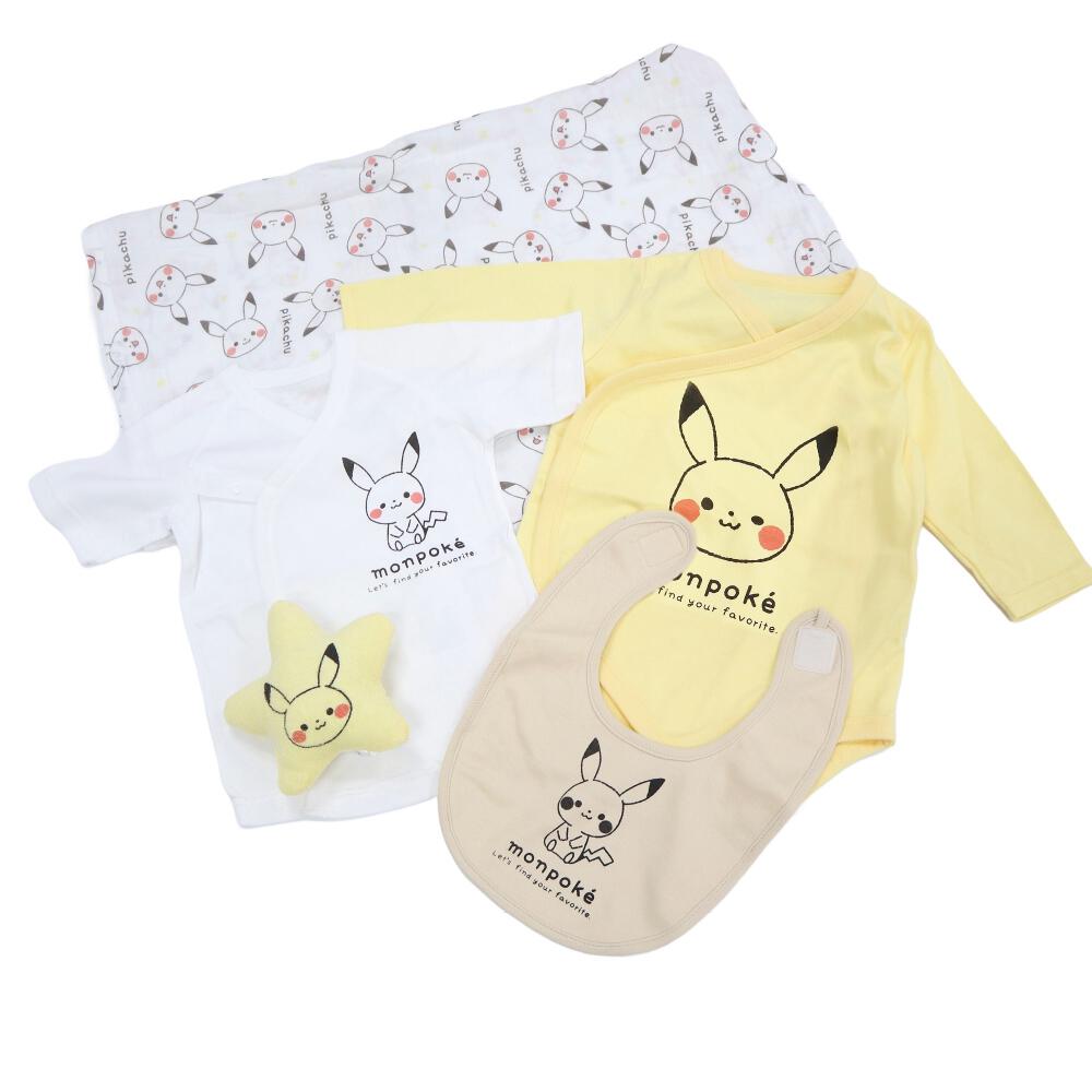 日本直送｜Monpoke 新生兒6件套裝