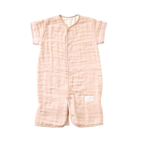 日本製｜6way 六重紗幼兒睡袋｜可拆卸袖｜姓名刺繡