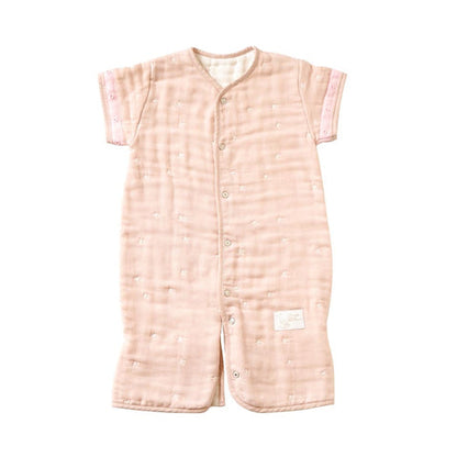 日本製｜6way 六重紗幼兒睡袋｜可拆卸袖｜姓名刺繡