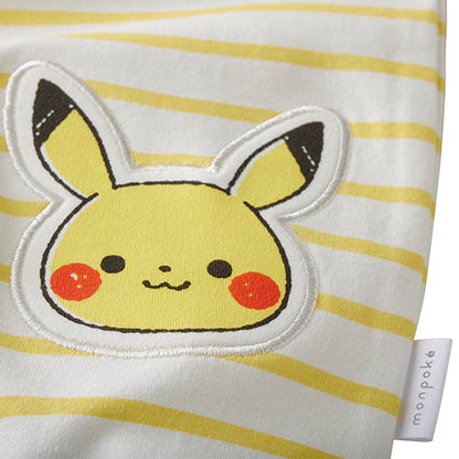 日本直送｜Monpoké 條紋純棉連身衣（70-80cm）