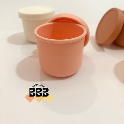 [預購] BBB Babycare寶寶矽膠圓形食物儲存盒