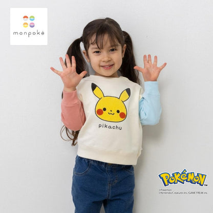 日本直送｜Monpoke比卡超拼色長袖