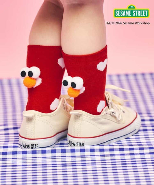日本童裝｜芝麻街朋友襪仔