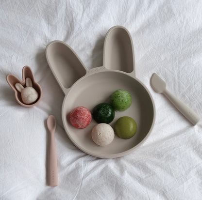 韓國製ROCOU白金矽膠副食品圓形分裝盒｜副食品儲存盒｜加固必備