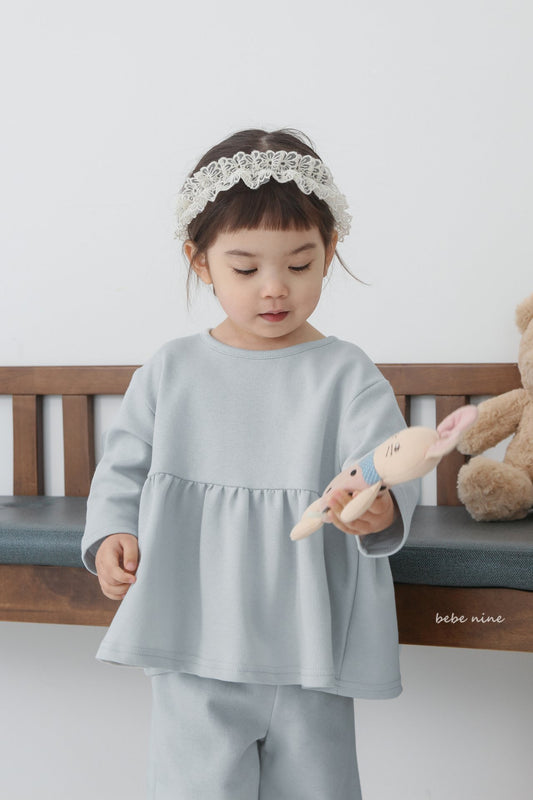 韓國童裝｜簡約娃娃裝休閒套裝 BN16