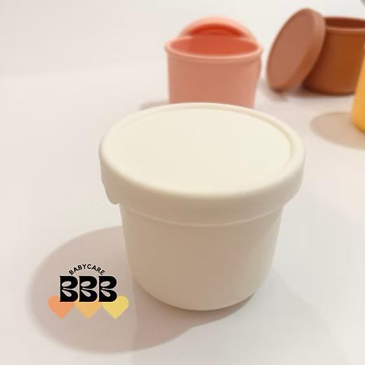 [預購] BBB Babycare寶寶矽膠圓形食物儲存盒