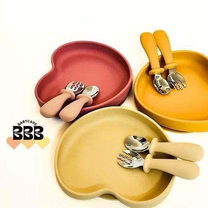 [預購] BBB Babycare 心型矽膠吸盤碟