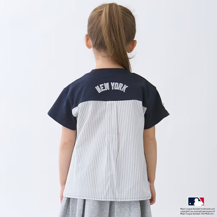 日本童裝｜Petit Main MLB汽車貼花T裇