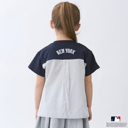 日本童裝｜Petit Main MLB汽車貼花T裇