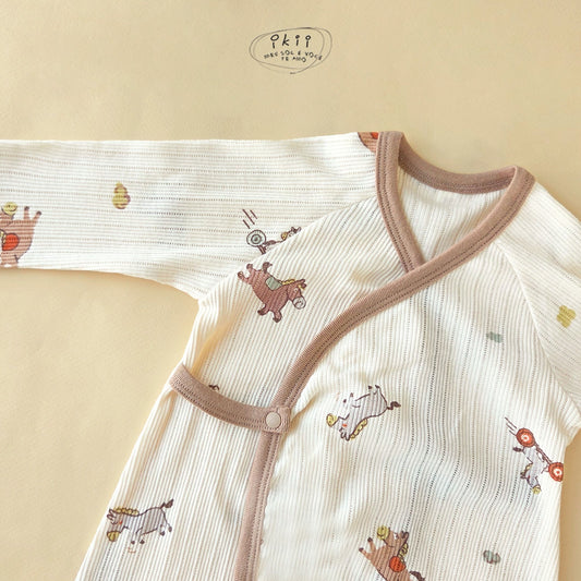 韓國童裝｜馬年初生蝴蝶衣套裝(Kicboard)IK02