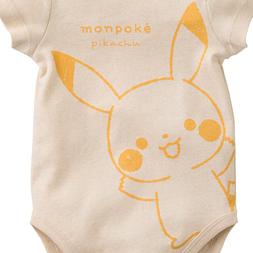 日本直送｜Monpoke短袖包屁衣兩件套裝