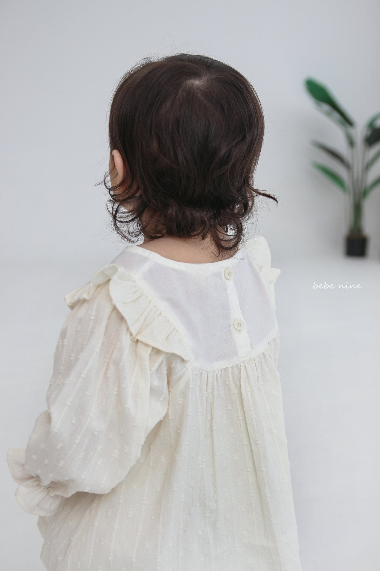 韓國童裝｜立體波點蕾絲套裝 BN08