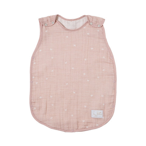 日本製｜10mois PATTO MOTTO COOL minori 嬰兒睡袋（附網面）Pink House