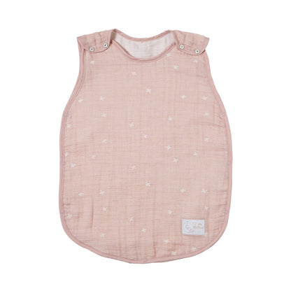 日本製｜10mois PATTO MOTTO COOL minori 嬰兒睡袋（附網面）Pink House