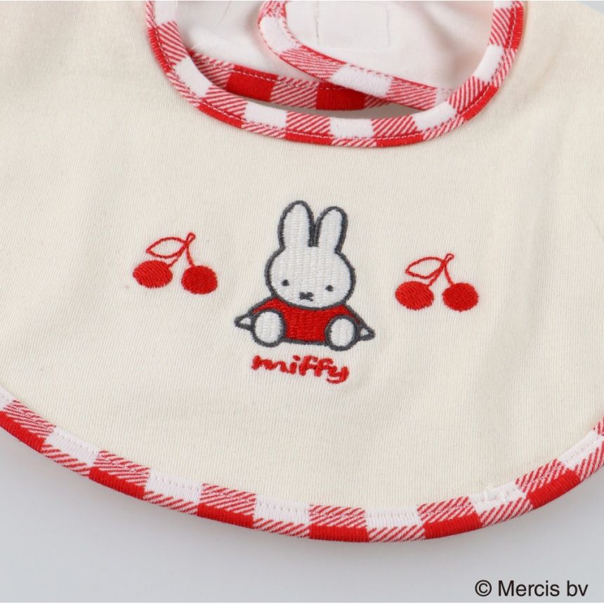 Miffy&Boris 造型口水肩