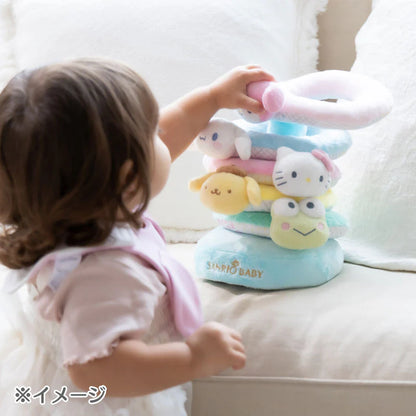 日本直送｜Sanrio Baby毛公仔套圈圈玩具