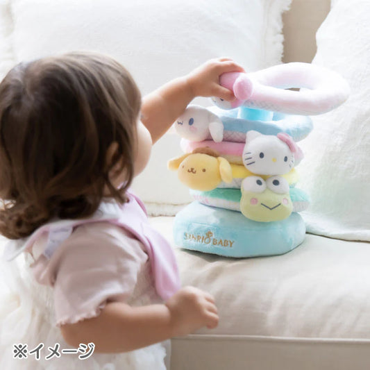 日本直送｜Sanrio Baby毛公仔套圈圈玩具