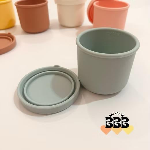 [預購] BBB Babycare寶寶矽膠圓形食物儲存盒
