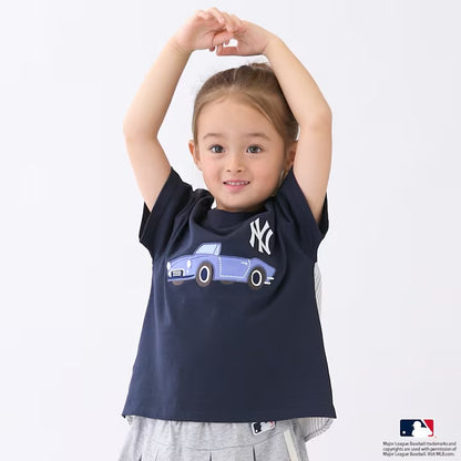 日本童裝｜Petit Main MLB汽車貼花T裇