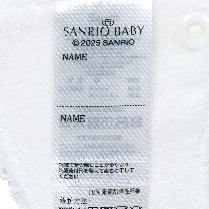 日本直送｜Sanrio Baby 有機綿方型口水肩（共8款）
