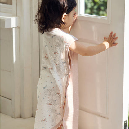 日本製｜10mois PATTO MOTTO COOL minori 兒童睡袋（附網面）