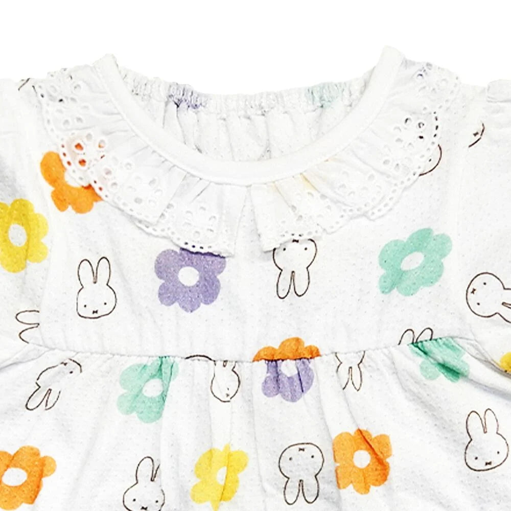 2026春夏新品｜Miffy彩色花花短袖包屁