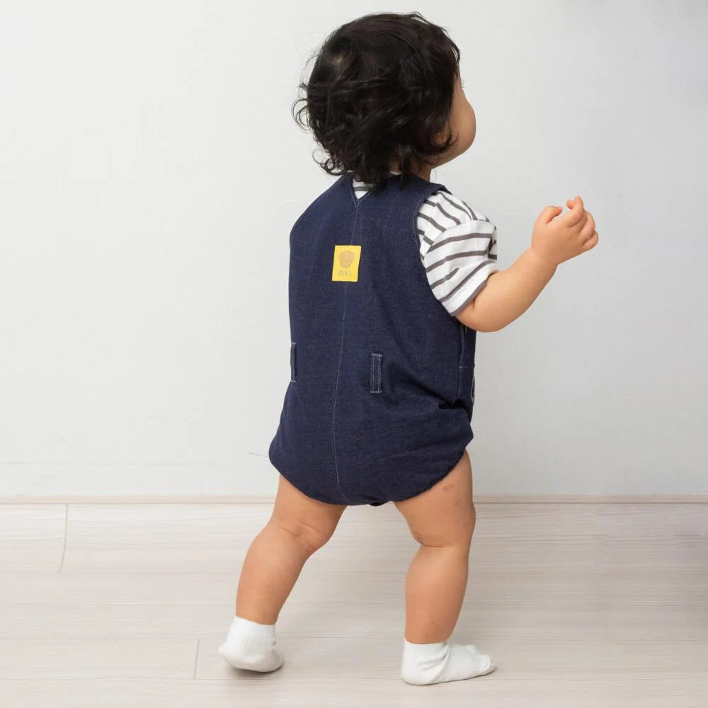 2026春夏新品｜Miffy牛仔包屁背帶褲-Boris