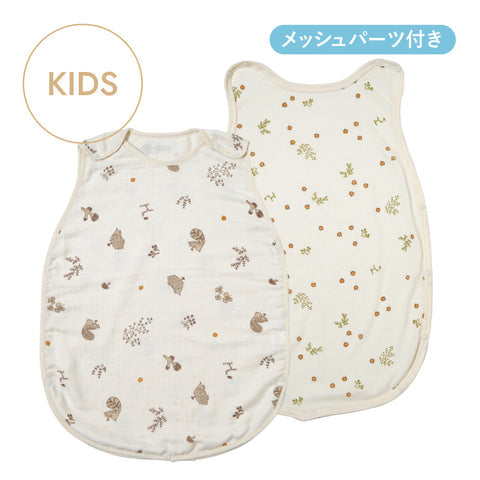 日本製｜10mois PATTO MOTTO COOL minori 兒童睡袋（附網面）