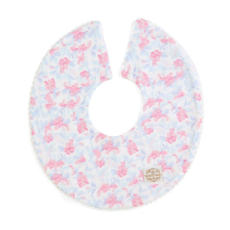 日本直送｜Sanrio Baby 360度圓邊口水肩-Hello Kitty