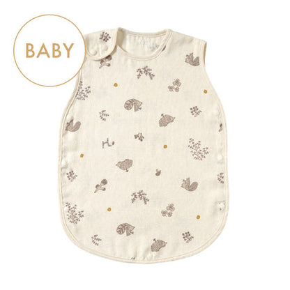 日本製｜10mois minori 棉質天絲三層紗布睡衣 Baby Size