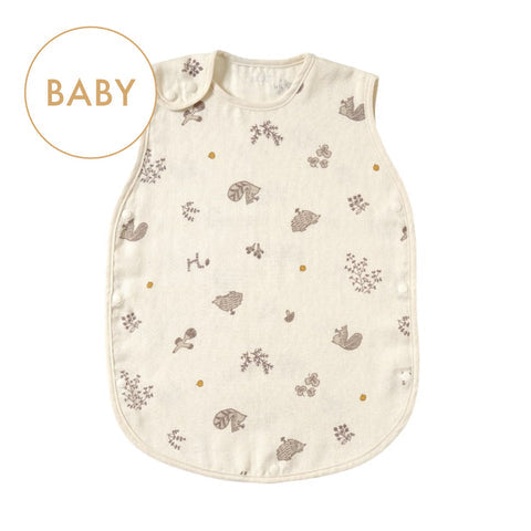 日本製｜10mois minori 棉質天絲三層紗布睡衣 Baby Size