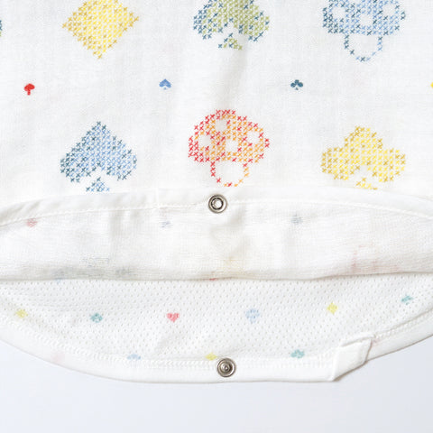 日本製｜10mois PATTO MOTTO COOL minori 嬰兒睡袋（附網面）Mushroom