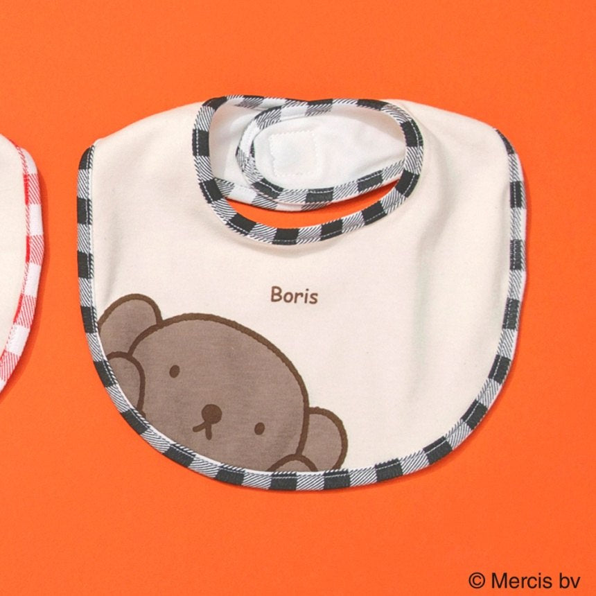 Miffy&Boris 造型口水肩