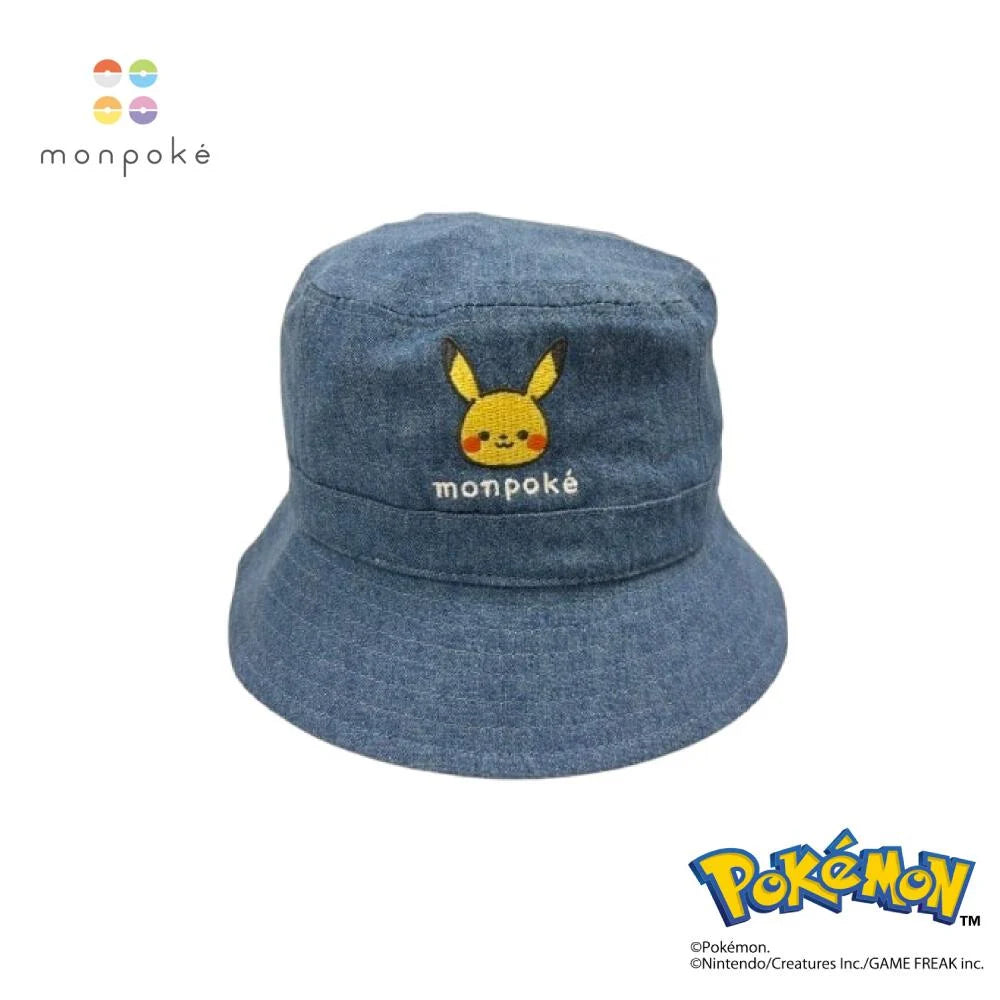 日本直送｜Monpoke 比卡超牛仔漁夫帽｜嬰兒帽