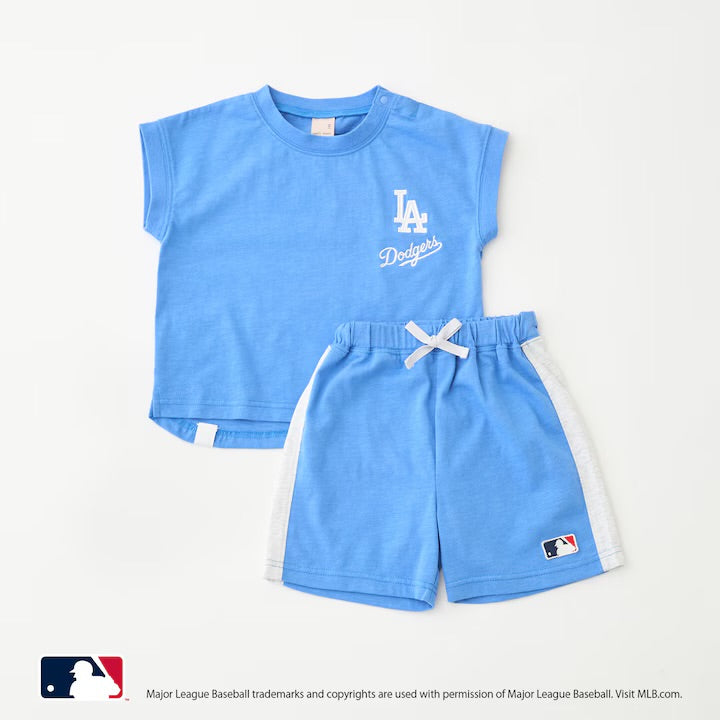 日本童裝｜Petit Main MLB無袖套裝