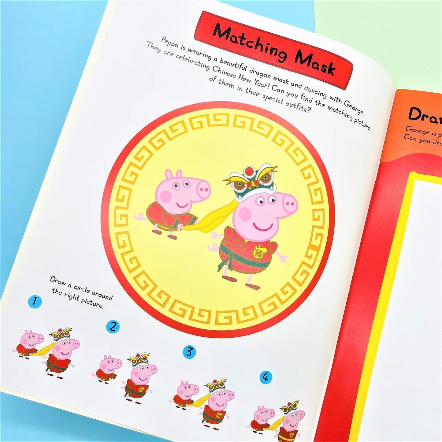 ［現貨］Peppa's Chinese New Year Dragon Activity Book 📚