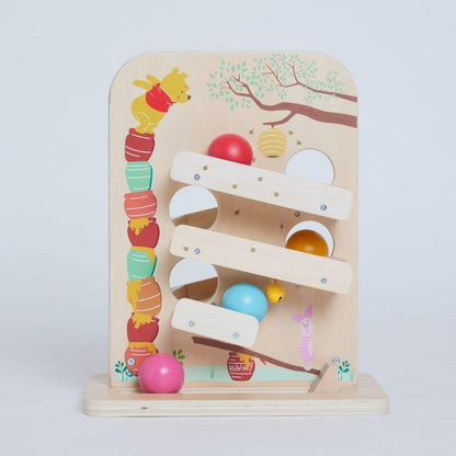 日本玩具｜Disney 小熊維尼滾球斜坡玩具